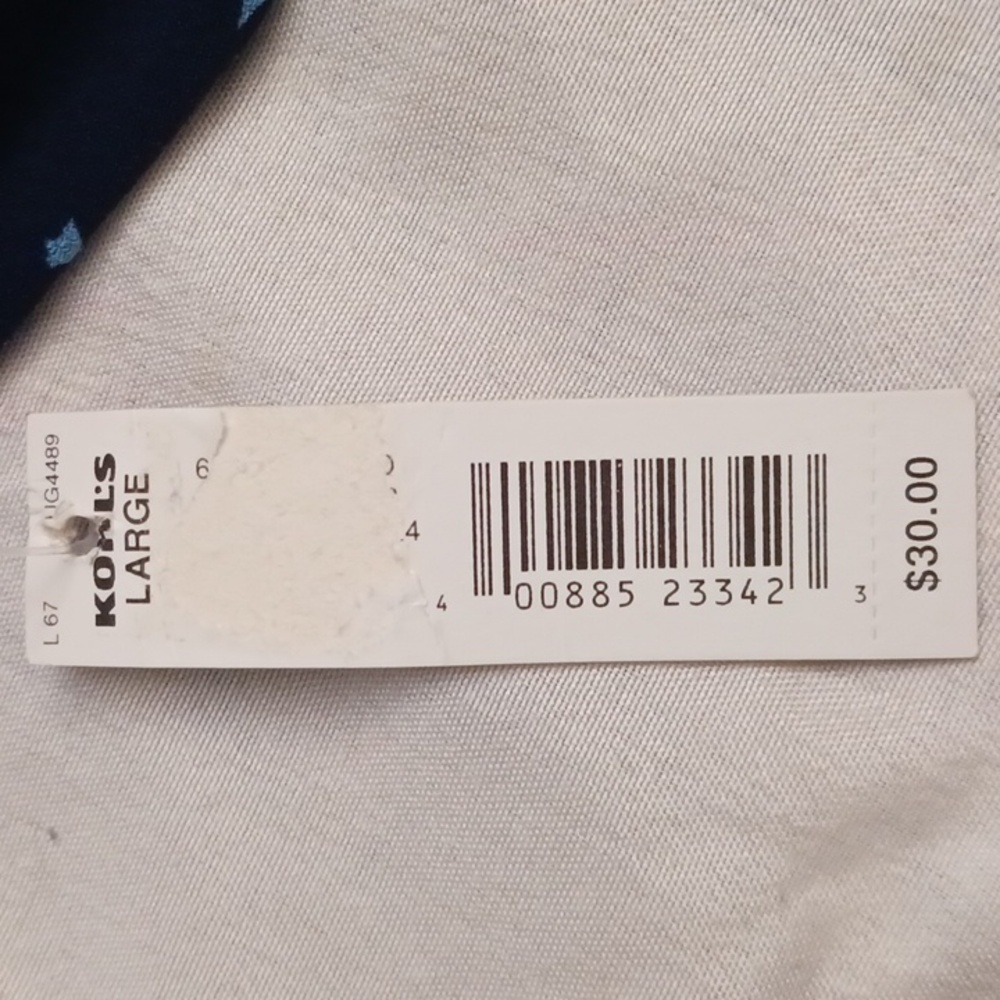 Apt.9 size Large women's dress in black and blue floral design. - Picture 15 of 15